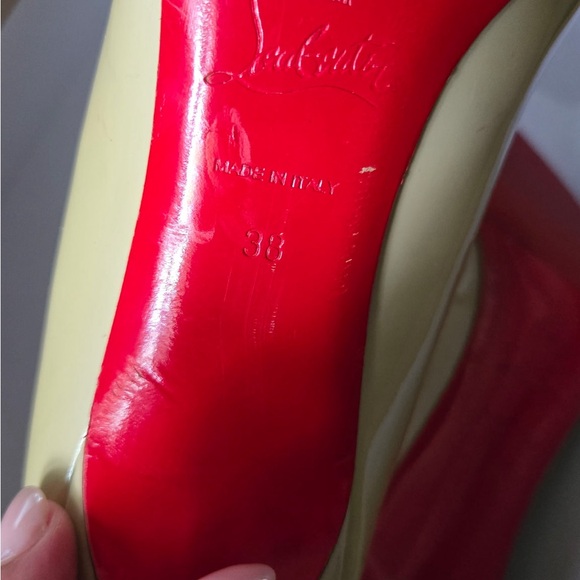 Christian Louboutin fifi 85 Heels colombe - Picture 5 of 9